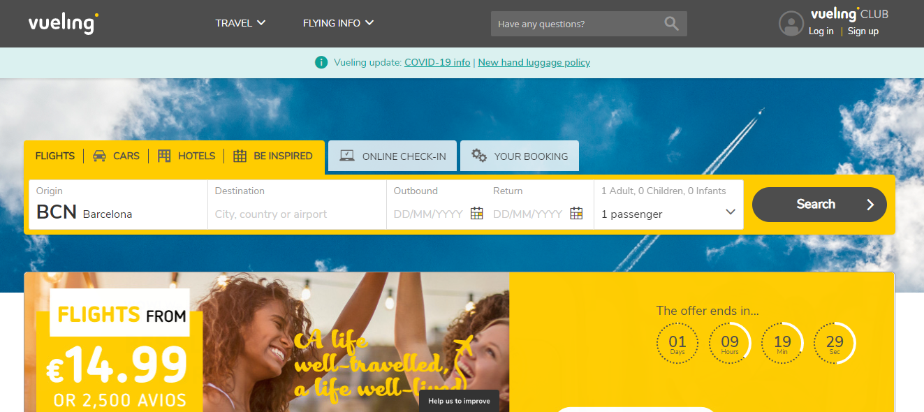 12 Vueling Arilines