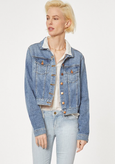 4 Crop Denim Jacket