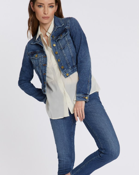 8 Crop Denim Jacket