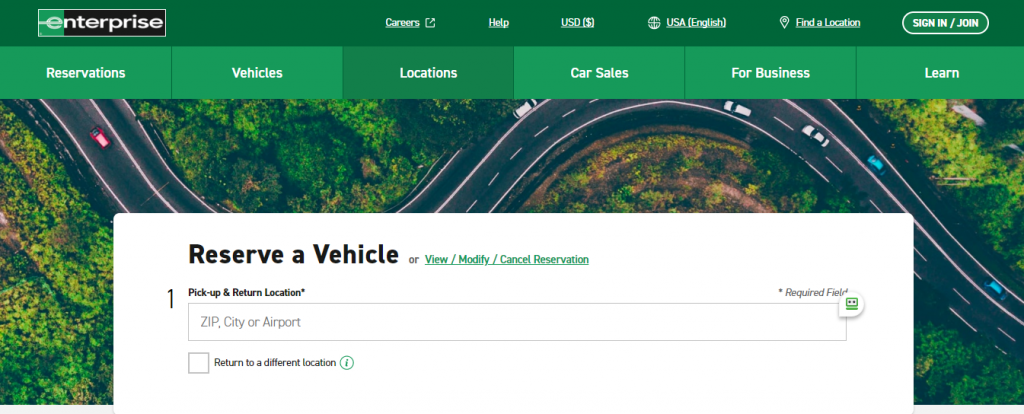 1 Enterprise Car Rental