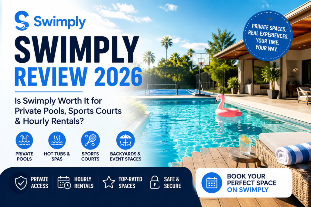 Swimply Review 2026: Is Swimply Worth It for Private Pools, Sports Courts, and Hourly Rentals?